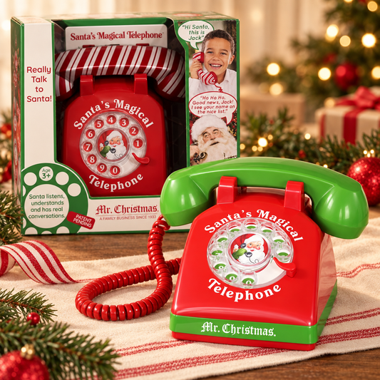 Mr. Christmas Santa's Magical  Interactive Telephone