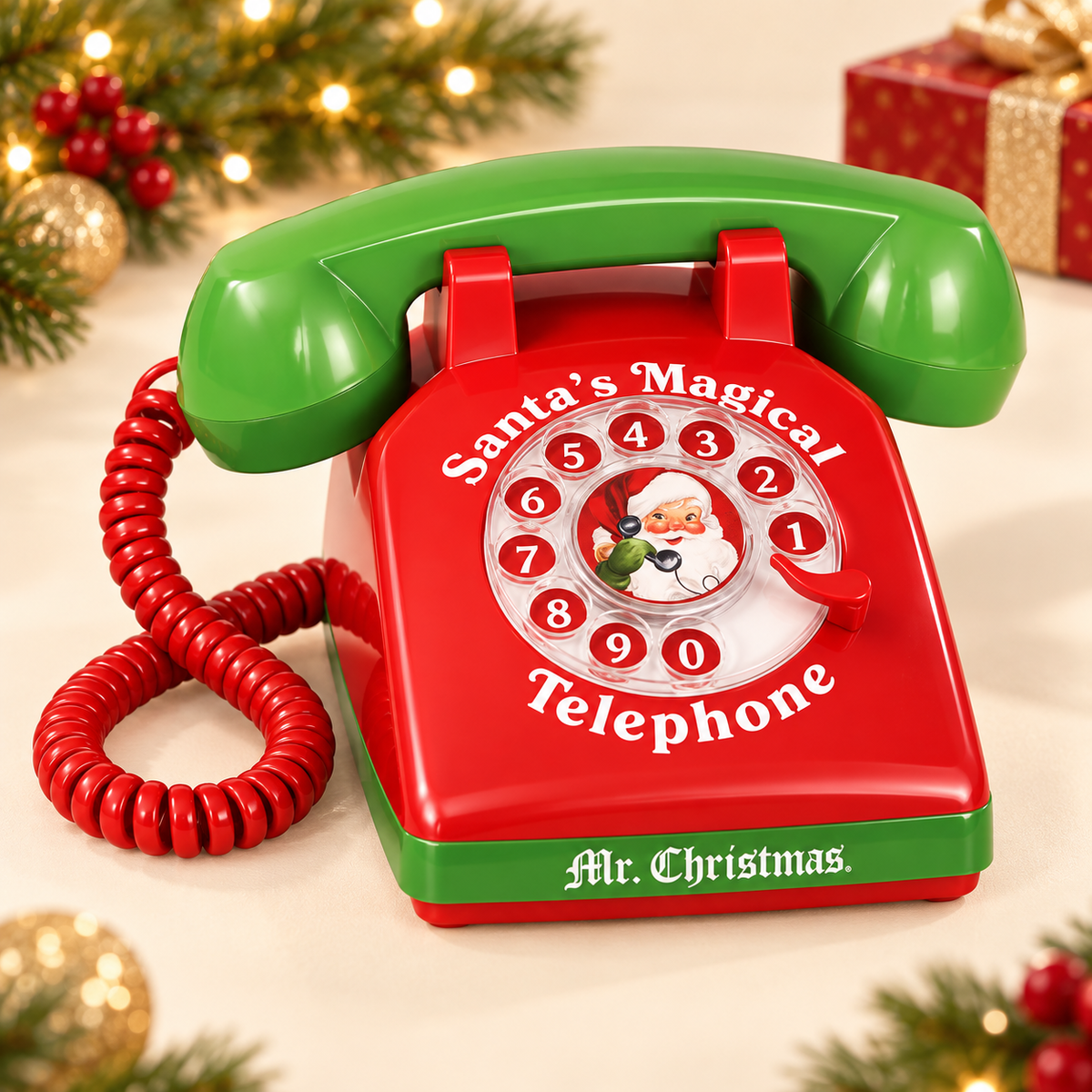 Mr. Christmas Santa's Magical  Interactive Telephone