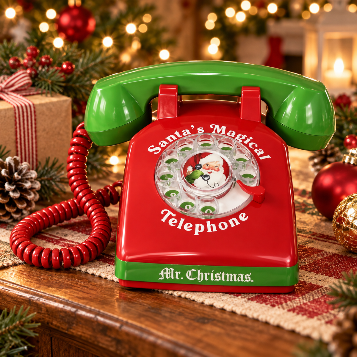 Mr. Christmas Santa's Magical  Interactive Telephone